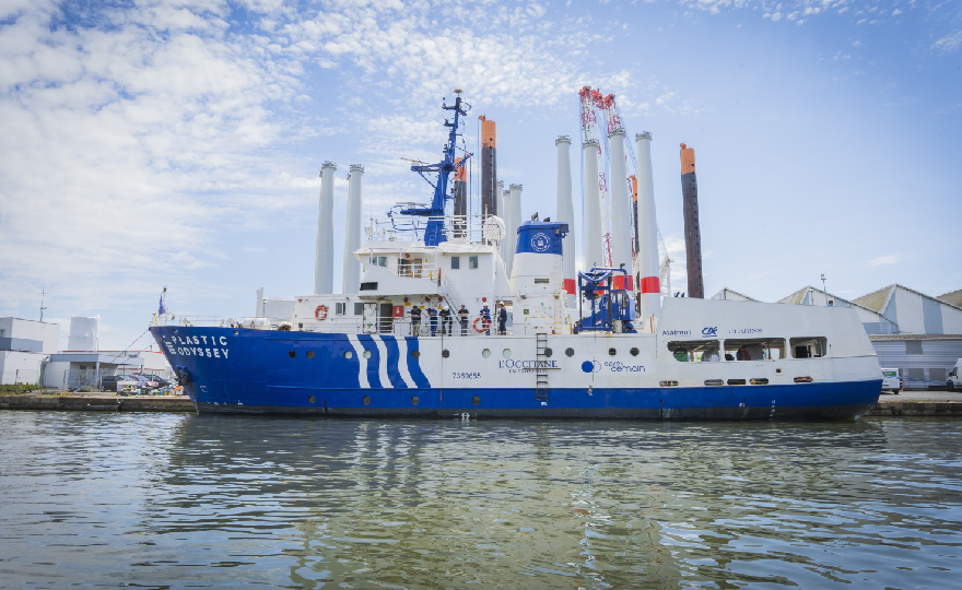 Marlink supports Plastic Odyssey, the global expedition to reduce plastic pollution in the sea and on land